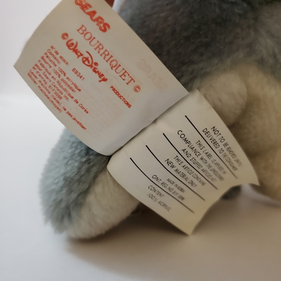 Vintage plush Eeyore from Sears - Disney Winnie The Pooh - Picture 5 of 6